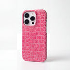 CrocoRetro Crocodile Leather Case for iPhone 12–17 Series - TrendsToLife