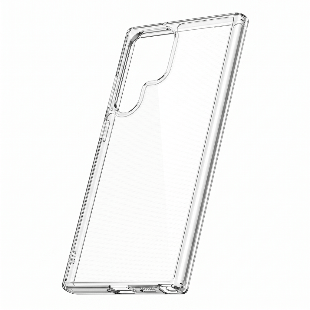 CrystalShield Clear Case – Transparent Shockproof Acrylic Case – Samsung Galaxy - TrendsToLife
