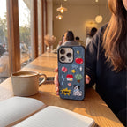 DenimPaw Embroidered Dog Design Case for iPhone 13–17 Series - TrendsToLife