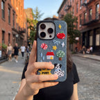 DenimPaw Embroidered Dog Design Case for iPhone 13–17 Series - TrendsToLife