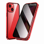 DoubleGlass Magnetic Privacy Case for iPhone 14 & 15 Series – Dual-Sided Glass Protection - TrendsToLife