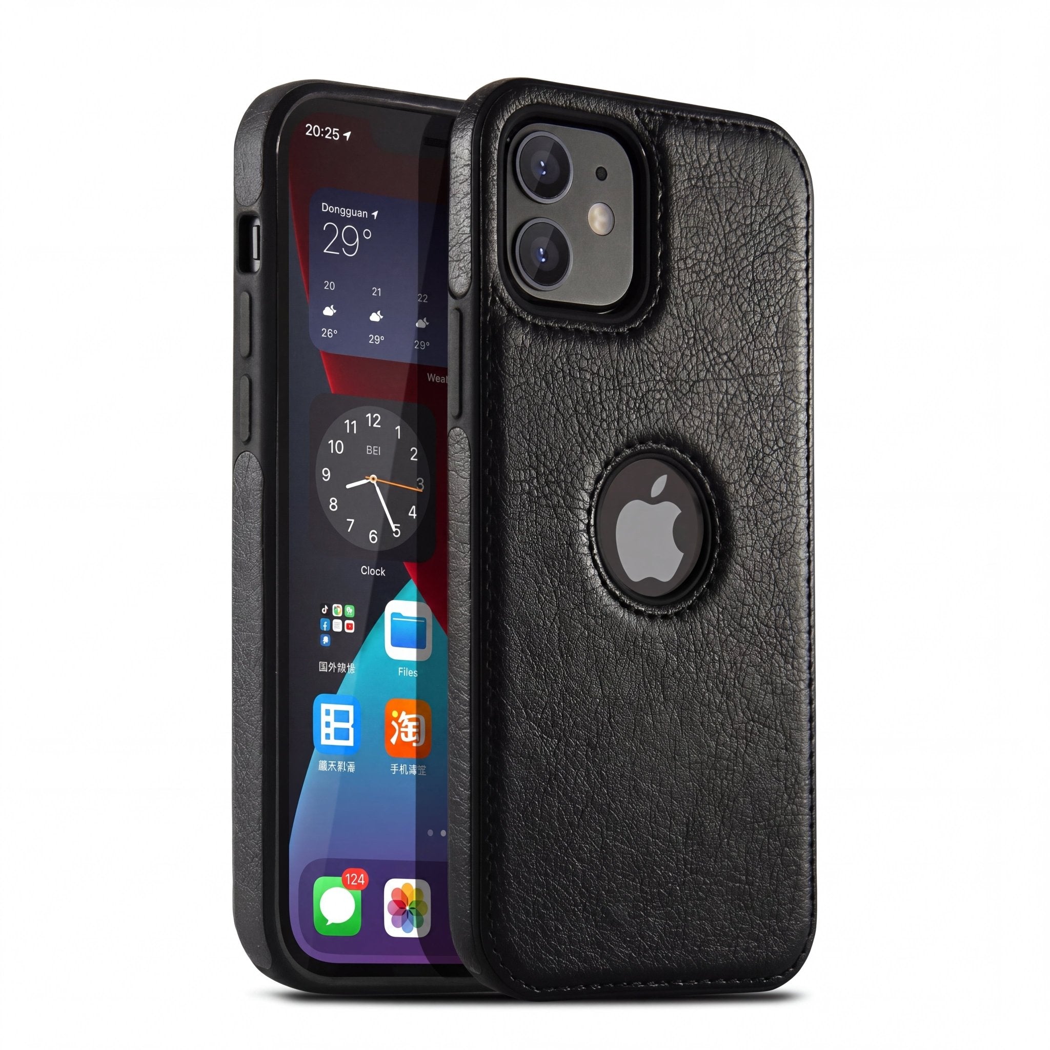 DriveLux Leather Stitch Design Case for iPhone 6–16 Series - TrendsToLife