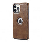 DriveLux Leather Stitch Design Case for iPhone 6–16 Series - TrendsToLife