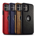 DriveLux Leather Stitch Design Case for iPhone 6–16 Series - TrendsToLife