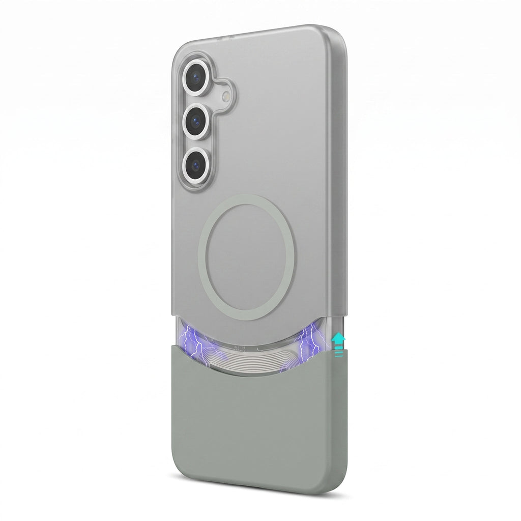 DualMag Charge Case – Magnetic Charging Protective Case – Samsung Galaxy S25 Plus - TrendsToLife