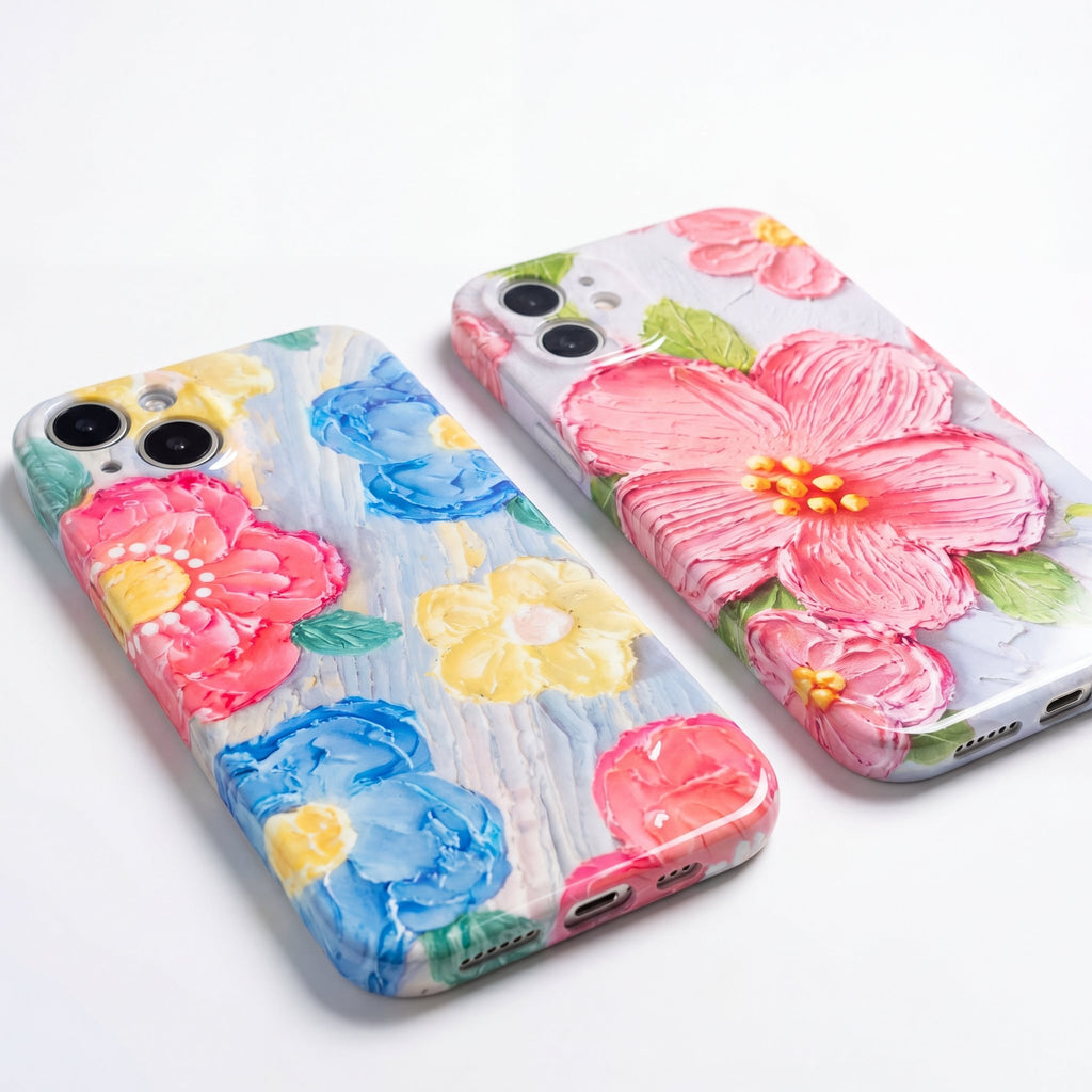 Duo Match Acrylic Design Case for iPhone 11–16 Series - TrendsToLife