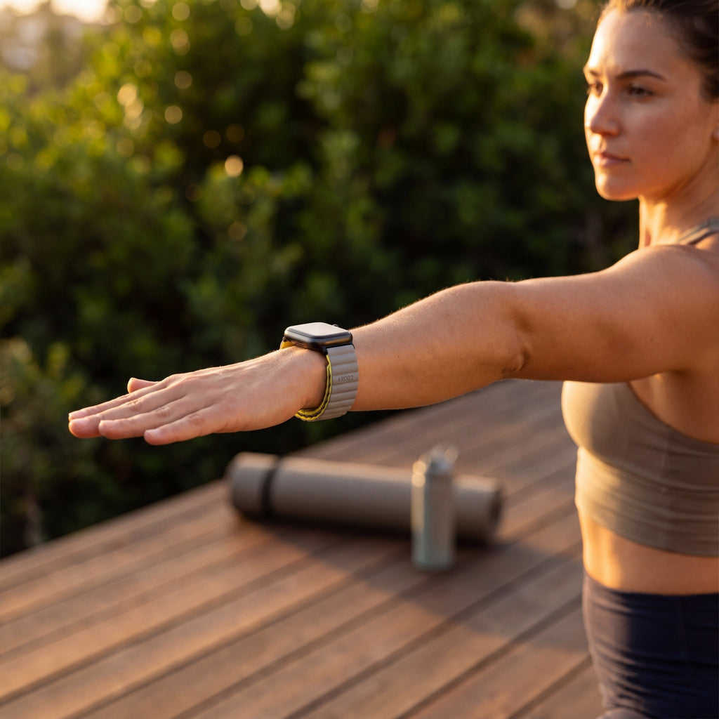 DuoMag Watch Band – Magnetic Loop Strap for Apple Watch 9 45mm - TrendsToLife
