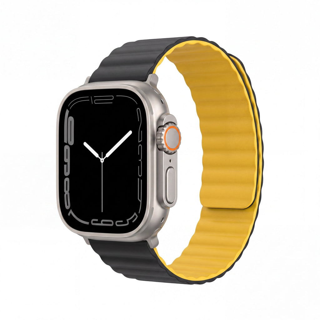DuoMag Watch Band – Magnetic Loop Strap for Apple Watch 9 45mm - TrendsToLife