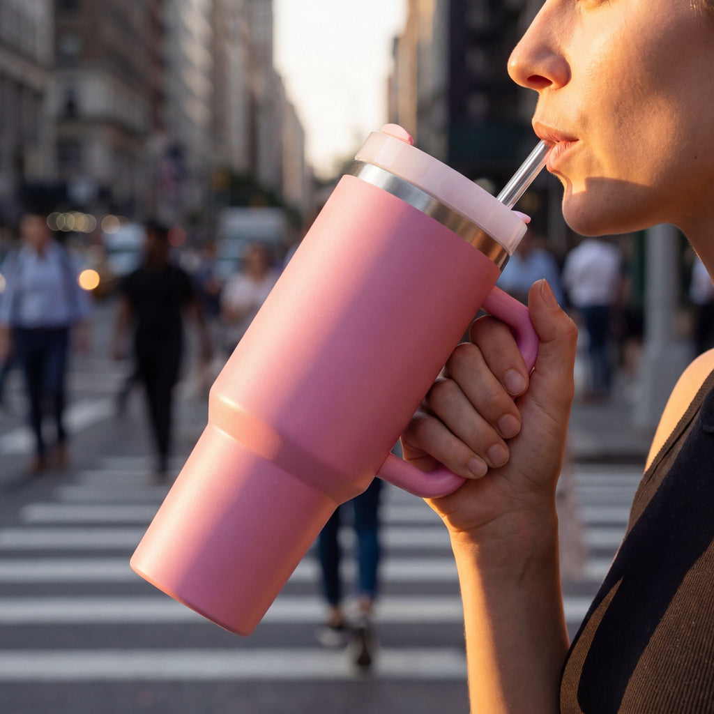 EverSip Thermal Tumbler – 1183ml Insulated Stainless Steel Mug - TrendsToLife