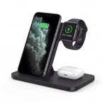 FlexCharge Travel Dock 3-in-1 Foldable Magnetic Wireless Charger 15W - TrendsToLife