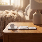 FlexCharge Trio Station 3-in-1 Foldable Magnetic Wireless Charger 15W - TrendsToLife