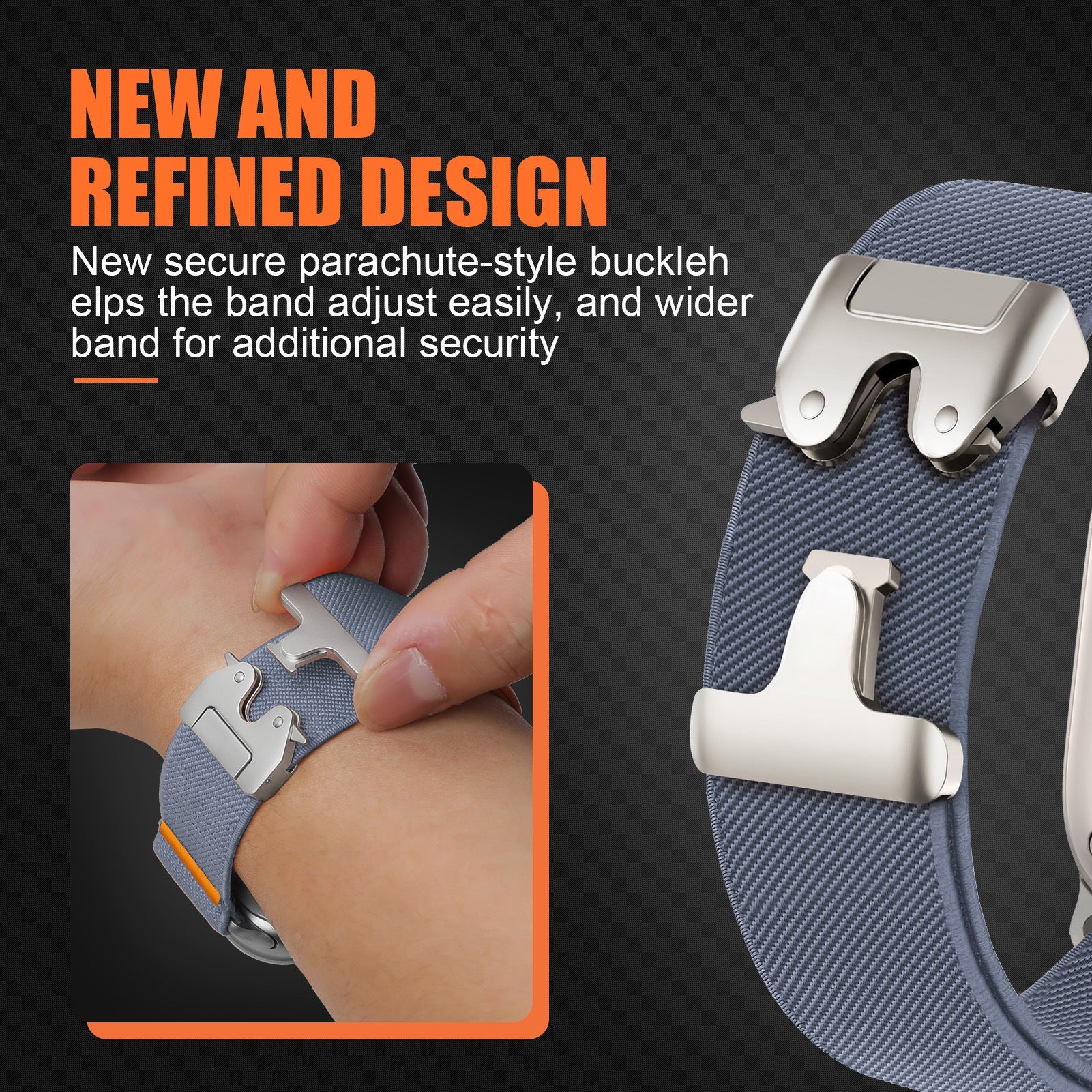 FlexFit Watch Band – Stretch Comfort Strap for Apple Watch 38–49mm - TrendsToLife