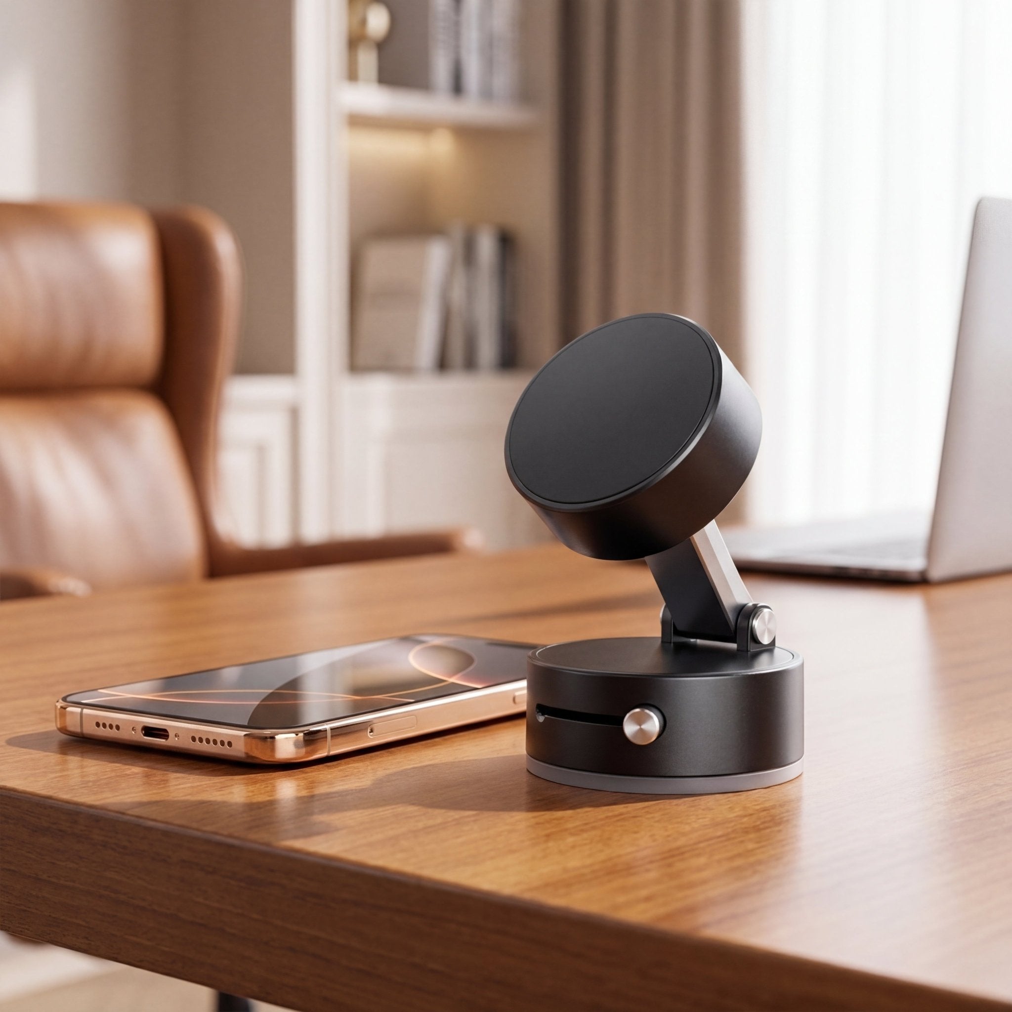 FlexGrip Foldable Magnetic Vacuum Car Phone Holder - TrendsToLife