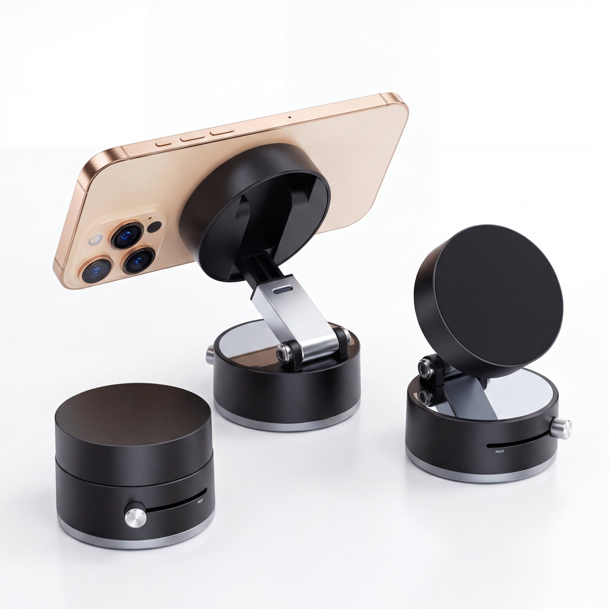 FlexGrip Foldable Magnetic Vacuum Car Phone Holder - TrendsToLife