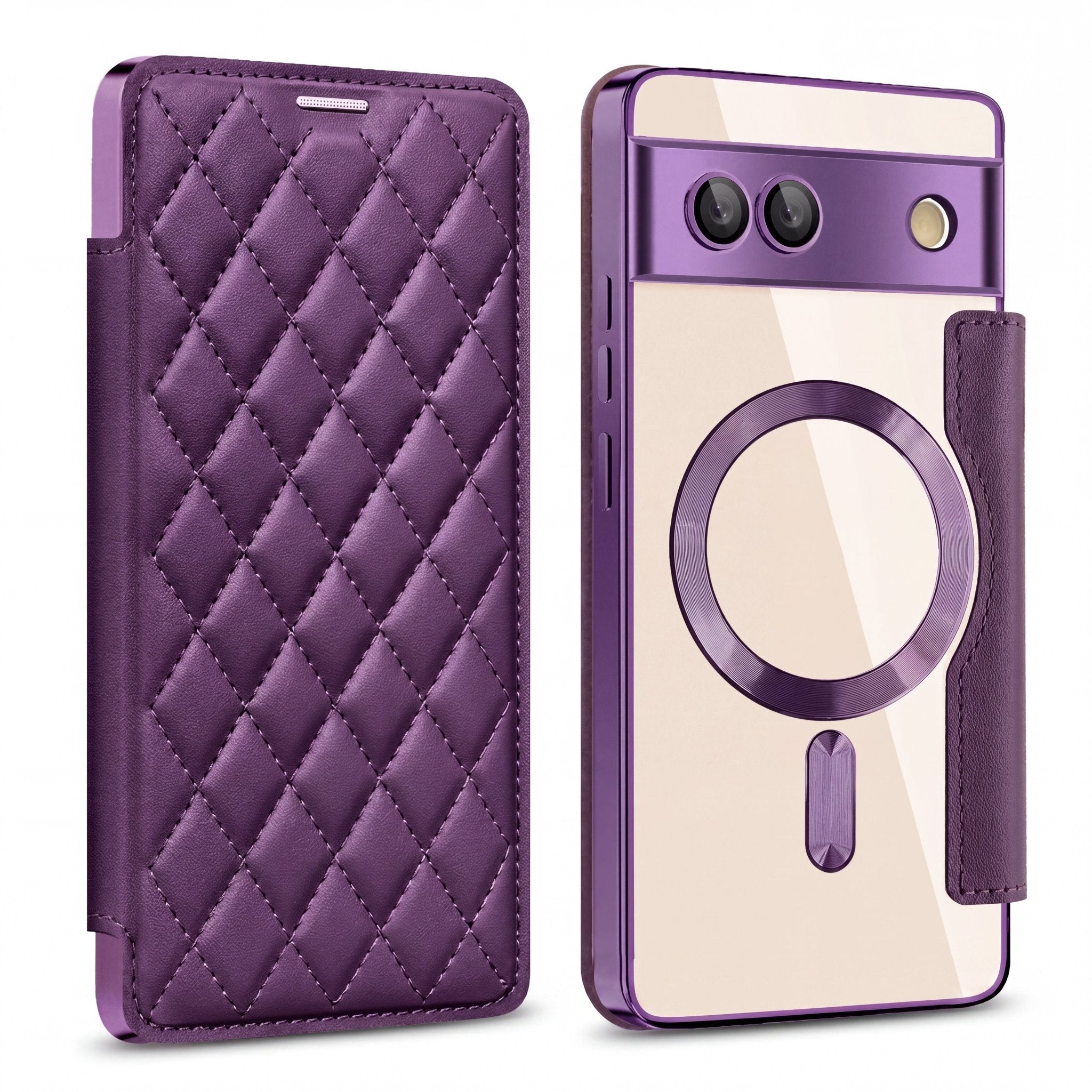 FlexStand Magnetic Leather Wallet Case for Google Pixel 7a–9 Pro XL - TrendsToLife