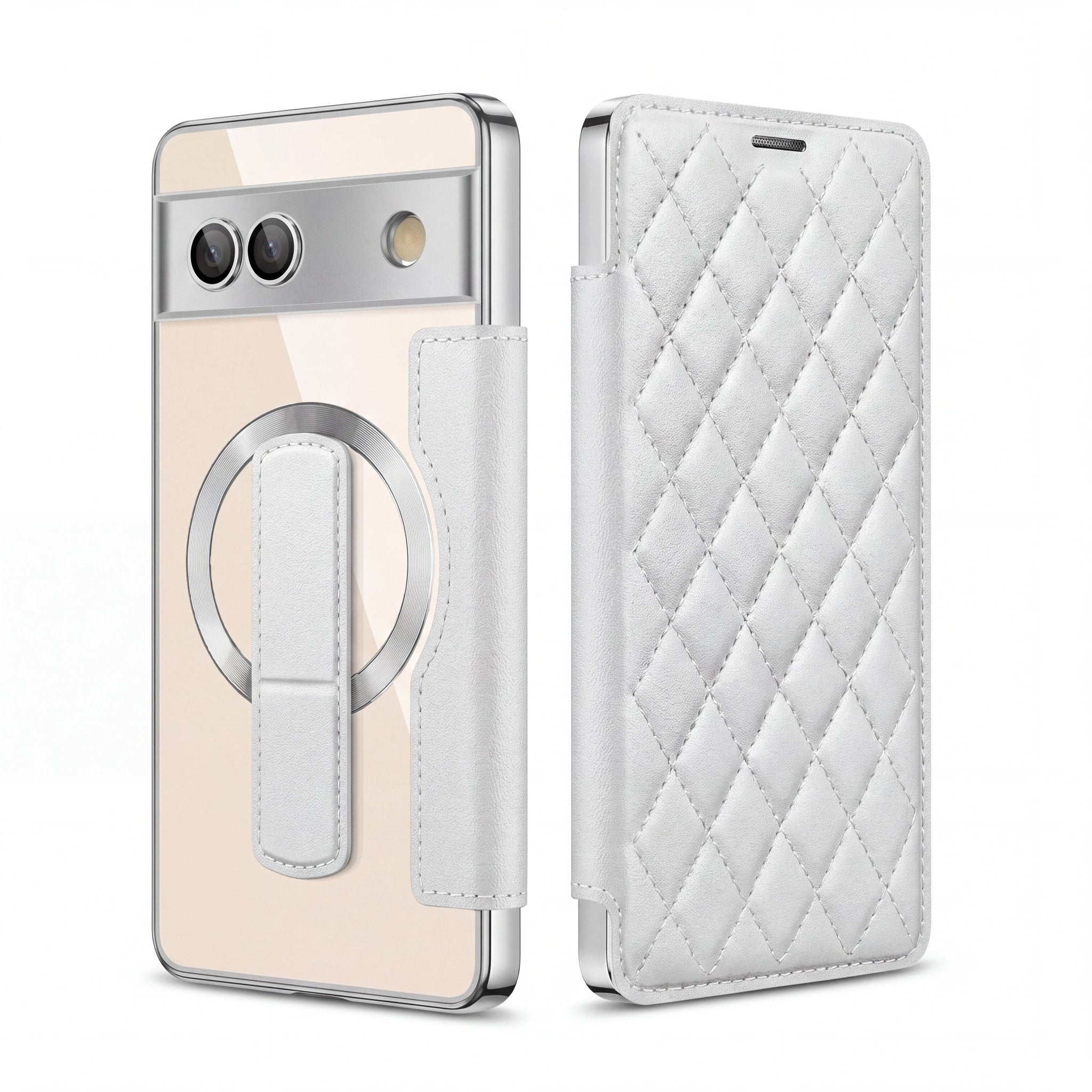 FlexStand Magnetic Leather Wallet Case for Google Pixel 7a–9 Pro XL - TrendsToLife