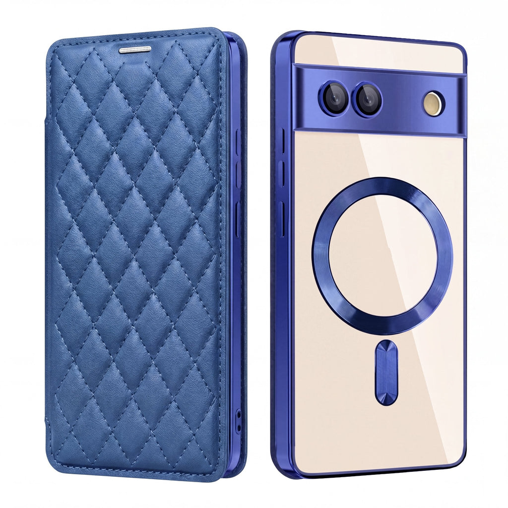 FlexStand Magnetic Leather Wallet Case for Google Pixel 7a–9 Pro XL - TrendsToLife