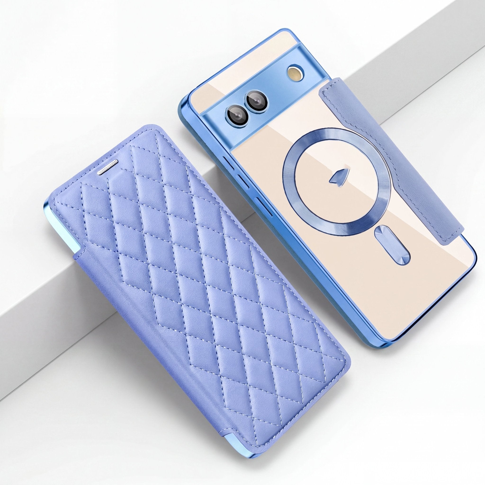 FlexStand Magnetic Leather Wallet Case for Google Pixel 7a–9 Pro XL - TrendsToLife