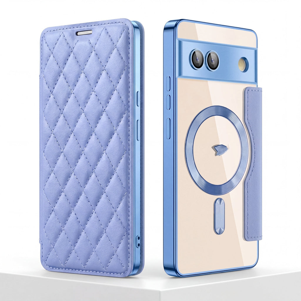 FlexStand Magnetic Leather Wallet Case for Google Pixel 7a–9 Pro XL - TrendsToLife