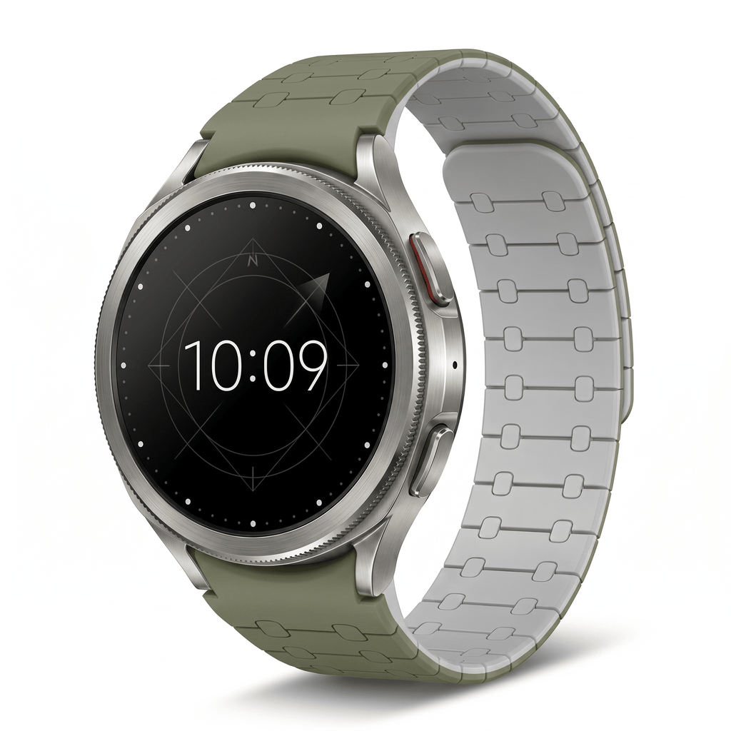 FlexStripe Magnetic Watch Band – Compact Magnetic Strap – Samsung Galaxy Watch 6 40mm - TrendsToLife