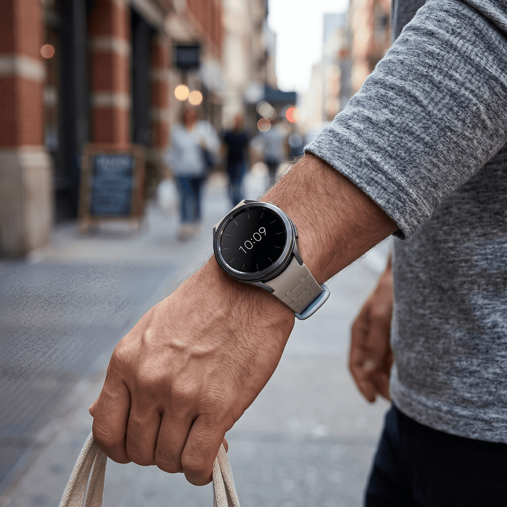 FlexStripe Magnetic Watch Band – Compact Magnetic Strap – Samsung Galaxy Watch 6 40mm - TrendsToLife