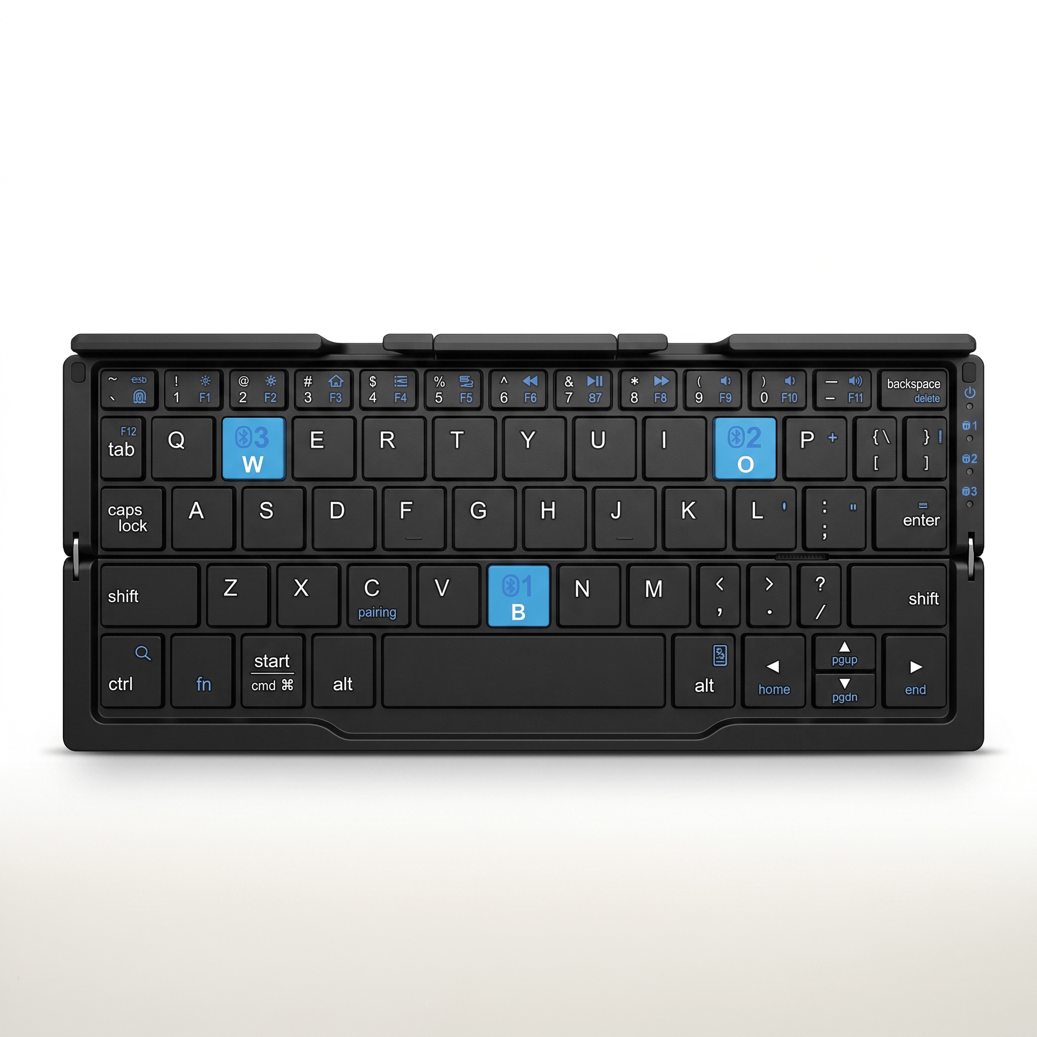 FlexType Foldable Bluetooth Travel Keyboard with Integrated Stand - TrendsToLife