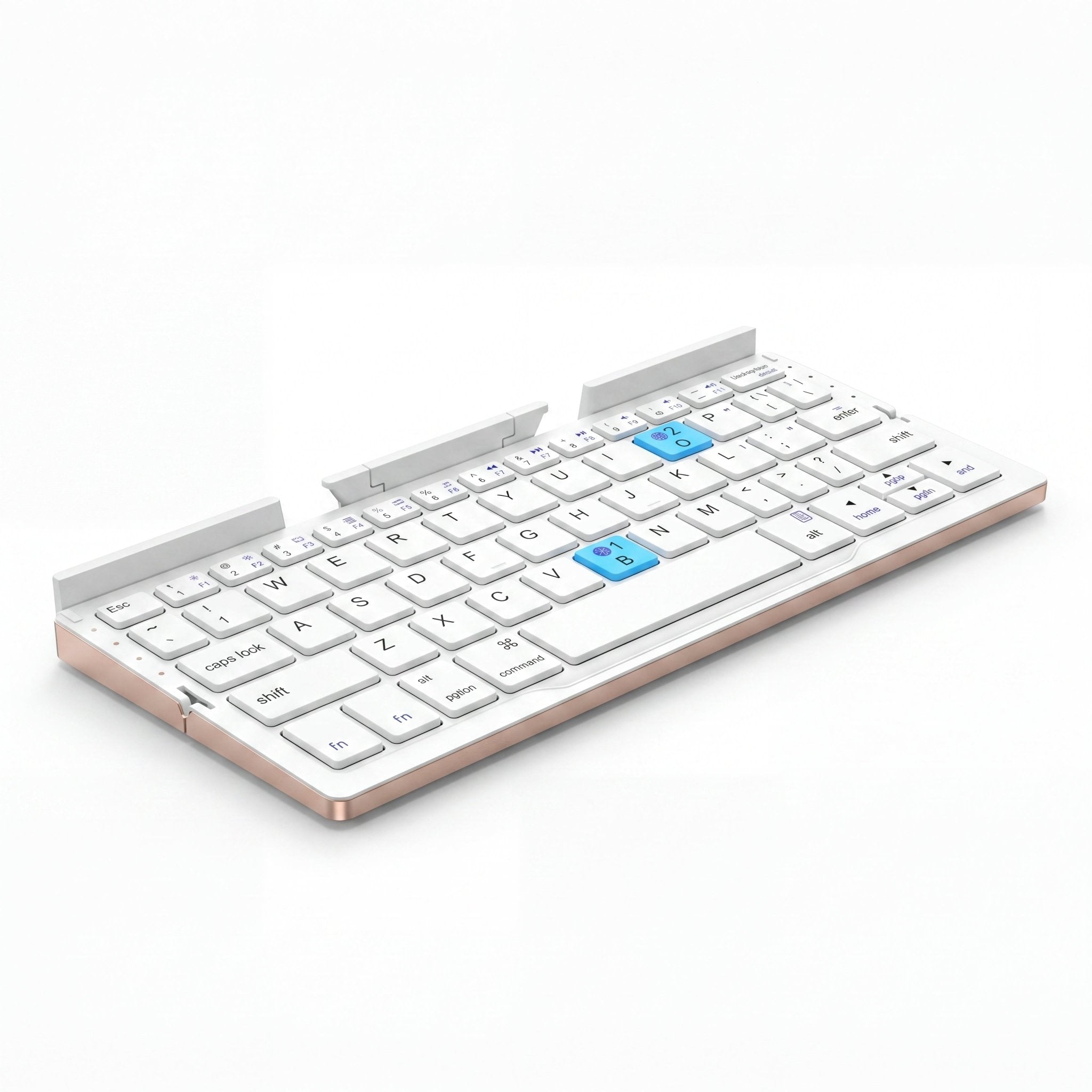 FlexType Foldable Bluetooth Travel Keyboard with Integrated Stand - TrendsToLife