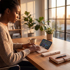 FlexType Foldable Bluetooth Travel Keyboard with Integrated Stand - TrendsToLife