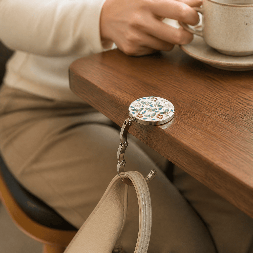 Floral Folding Purse Hook - TrendsToLife