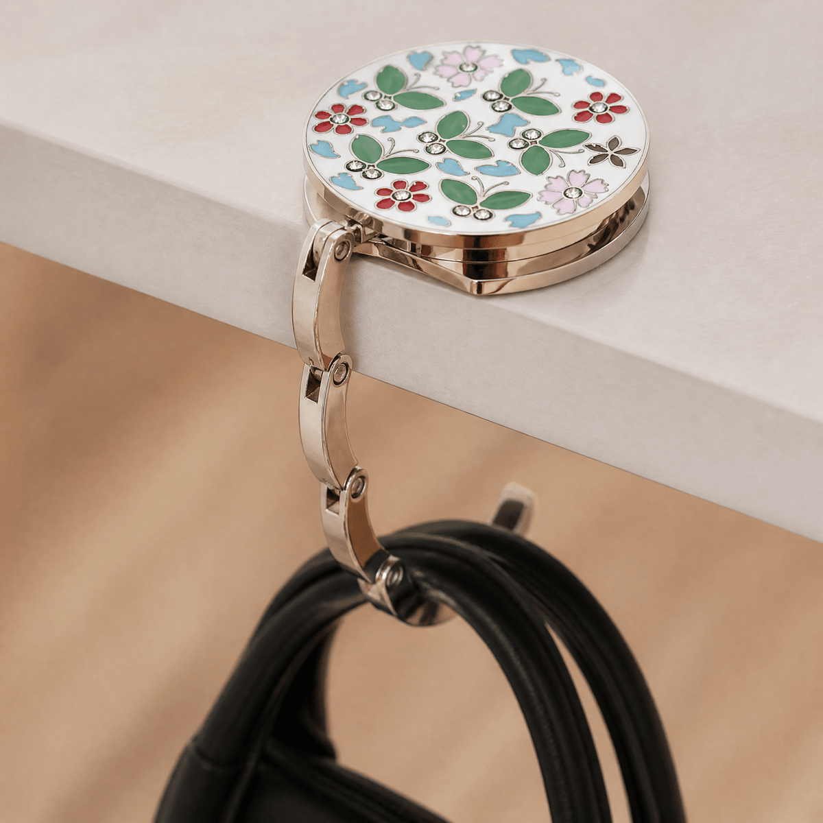 FloriPerch — Folding Purse Hook for Tables - TrendsToLife