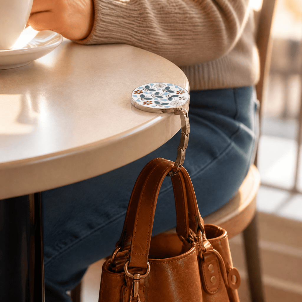 FloriPerch — Folding Purse Hook for Tables - TrendsToLife