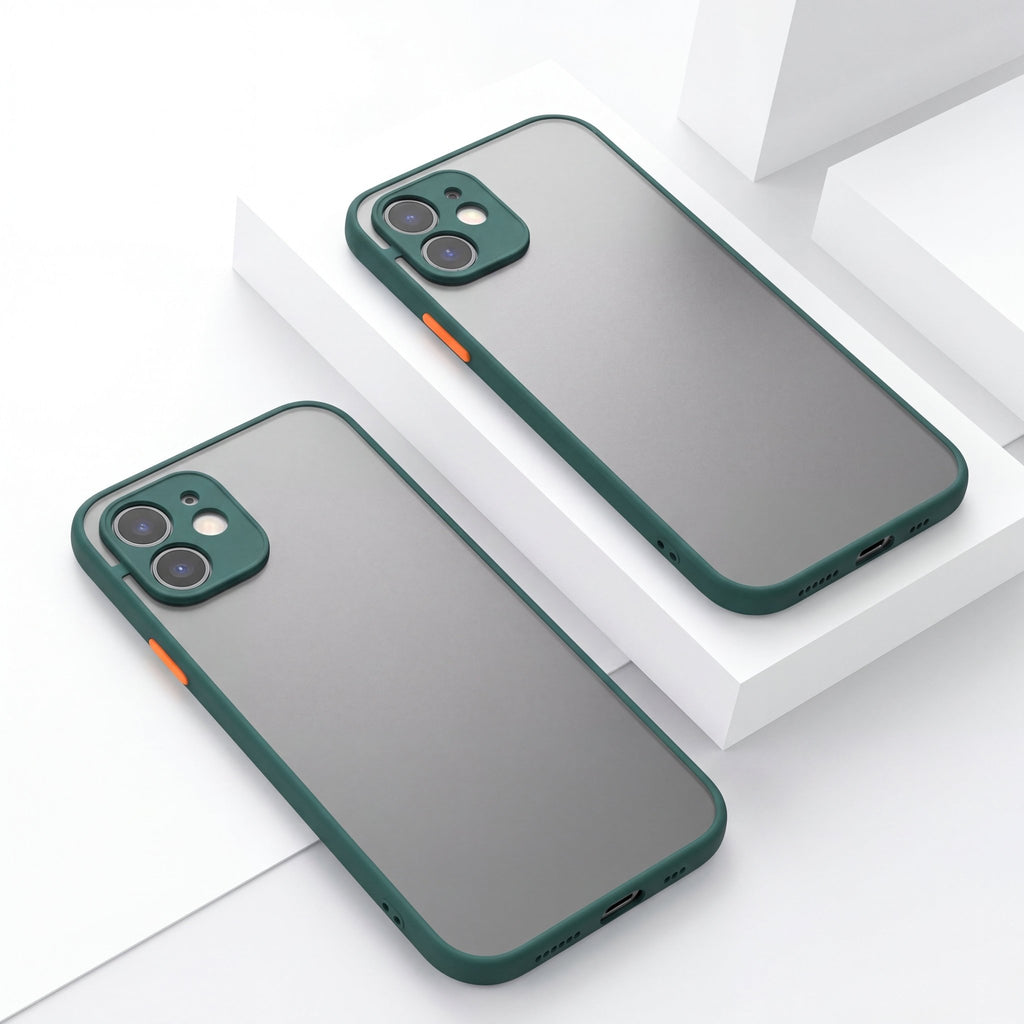 FrostGuard iPhone Case – Frosted Shockproof Cover for iPhone 13–15 Series - TrendsToLife