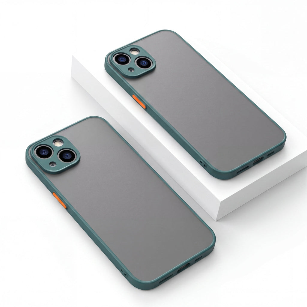 FrostGuard iPhone Case – Frosted Shockproof Cover for iPhone 13–15 Series - TrendsToLife
