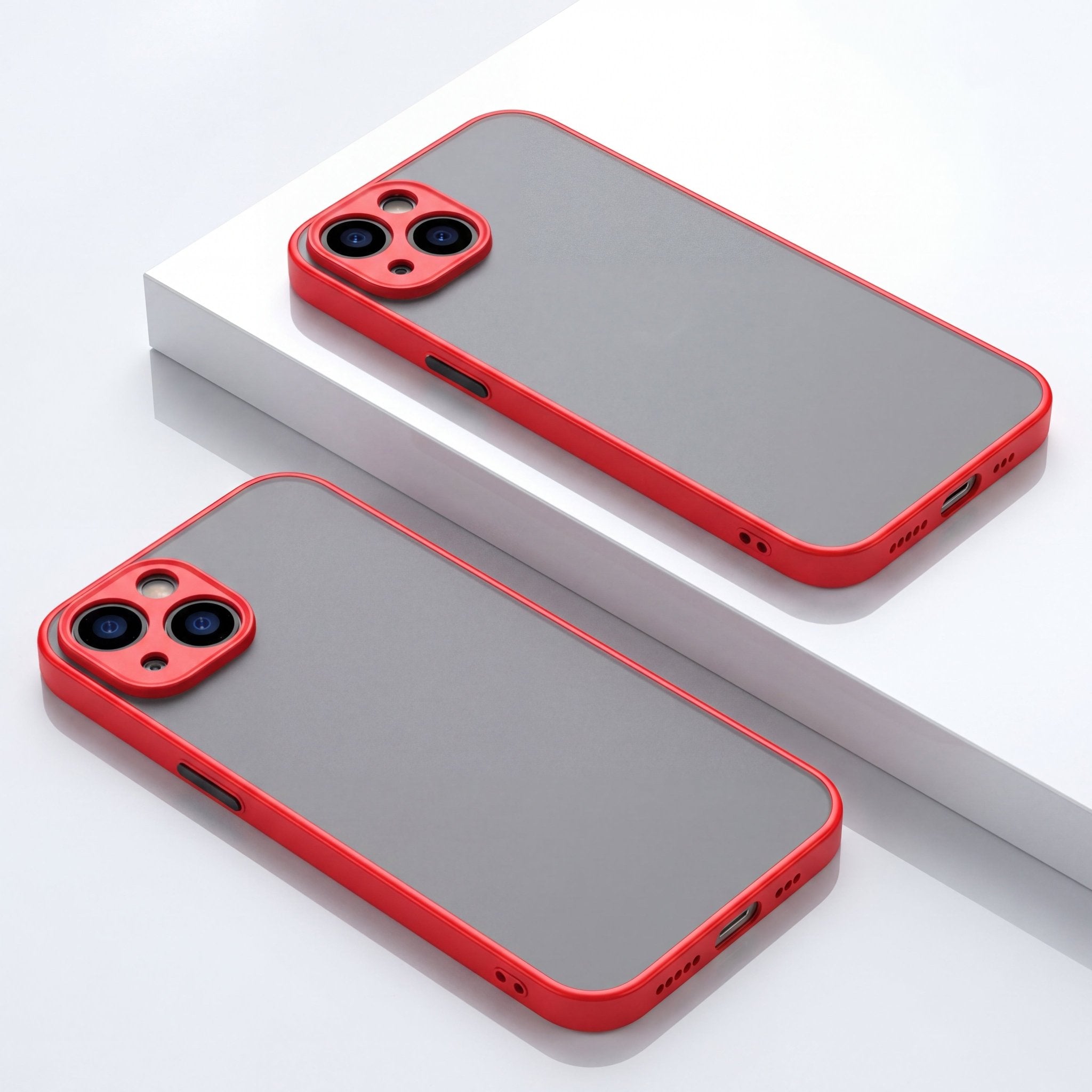 FrostGuard iPhone Case – Frosted Shockproof Cover for iPhone 13–15 Series - TrendsToLife