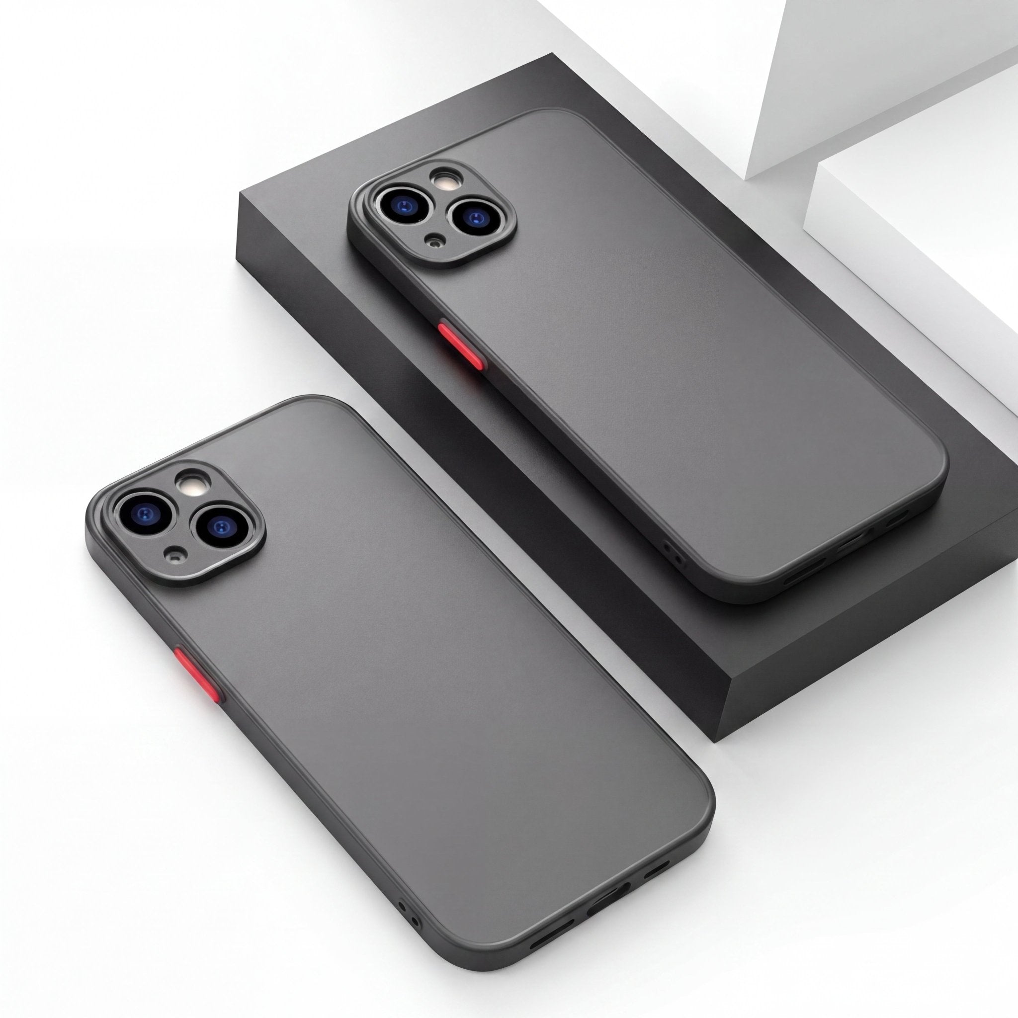 FrostGuard iPhone Case – Frosted Shockproof Cover for iPhone 13–15 Series - TrendsToLife