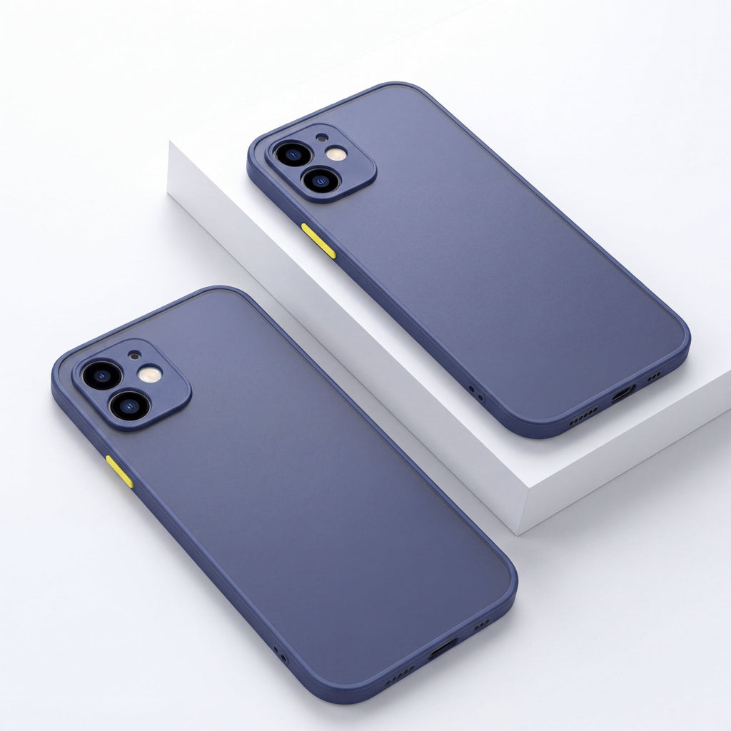 FrostGuard iPhone Case – Frosted Shockproof Cover for iPhone 13–15 Series - TrendsToLife