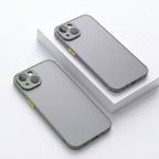 FrostGuard iPhone Case – Frosted Shockproof Cover for iPhone 13–15 Series - TrendsToLife