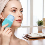 GlowFreeze Silicone Ice Face Roller for Skincare and Facial Massage - TrendsToLife