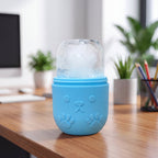 GlowFreeze Silicone Ice Face Roller for Skincare and Facial Massage - TrendsToLife