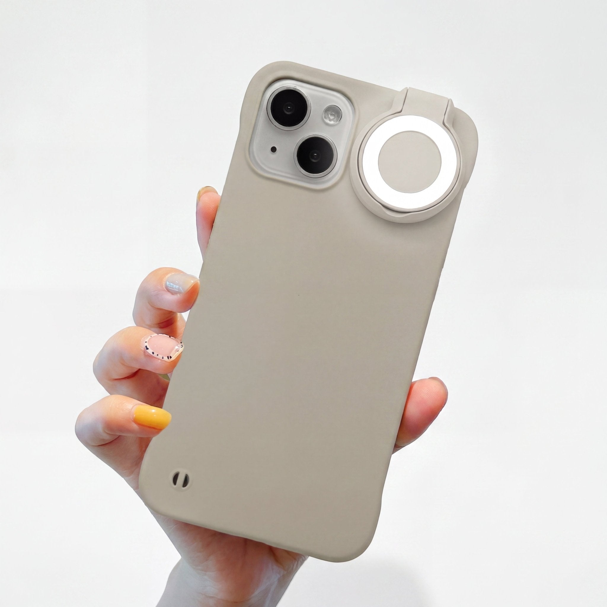 GlowRing LED Selfie Ring Light Case for iPhone 12–17 Series - TrendsToLife