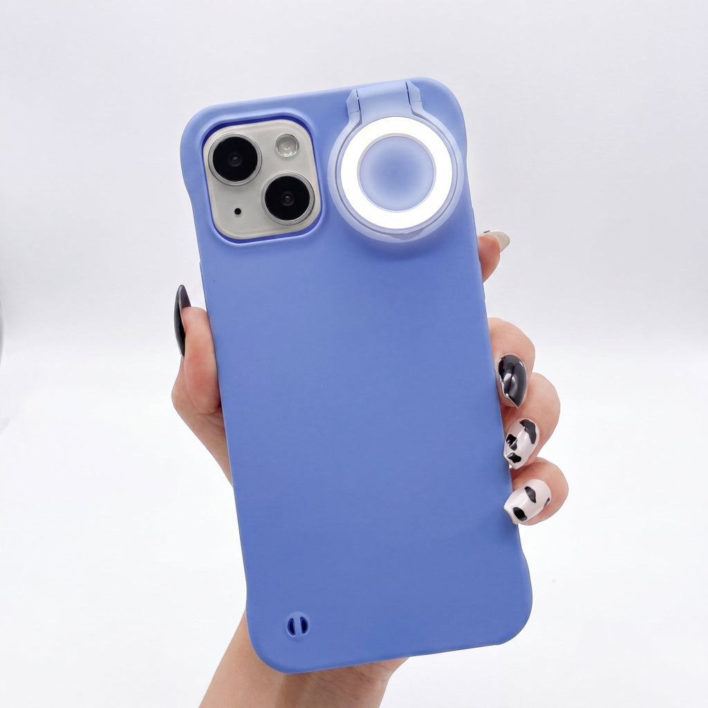 GlowRing LED Selfie Ring Light Case for iPhone 12–17 Series - TrendsToLife