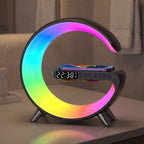 GlowSync Smart LED Lamp with Bluetooth Speaker and Wireless Charger - TrendsToLife