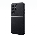 GripShield Magnetic Leather Case for Samsung Galaxy A & S Series – Litchi Pattern - TrendsToLife