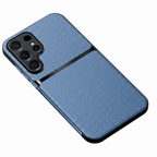 GripShield Magnetic Leather Case for Samsung Galaxy A & S Series – Litchi Pattern - TrendsToLife