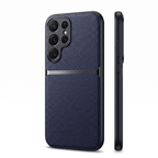 GripShield Magnetic Leather Case for Samsung Galaxy A & S Series – Litchi Pattern - TrendsToLife