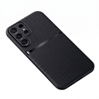 GripShield Magnetic Leather Case for Samsung Galaxy A & S Series – Litchi Pattern - TrendsToLife