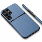GripShield Magnetic Leather Case for Samsung Galaxy A & S Series – Litchi Pattern - TrendsToLife
