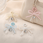 Heart Bead Bag Charm Keychain - TrendsToLife