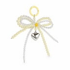 Heart Bead Bag Charm Keychain - TrendsToLife
