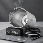 HeatLock Travel Mug – Vacuum Insulated Stainless Steel Thermos Cup – 380–510ml - TrendsToLife